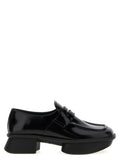 Prada Black Calfskin Slip-On Loafers