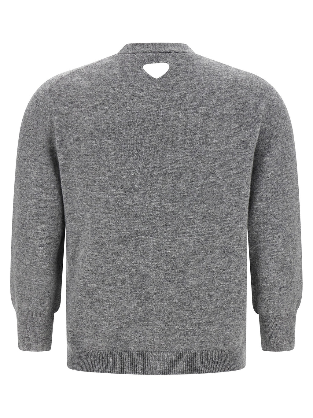 Prada Gray Cashmere Cardigan