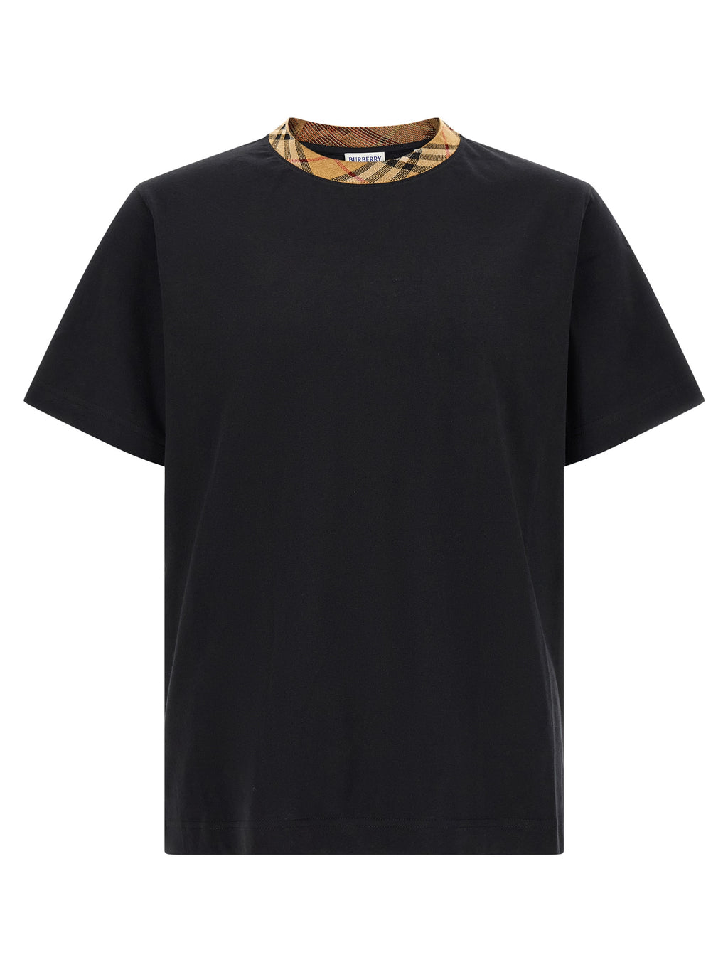 Burberry Beige Cotton T-Shirt