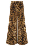 Dolce & Gabbana Brown Cotton Casual Pants