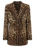Dolce & Gabbana Brown Wool Blazer
