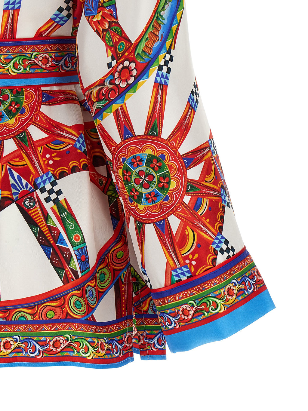 Dolce & Gabbana Multicolor Silk Blouse