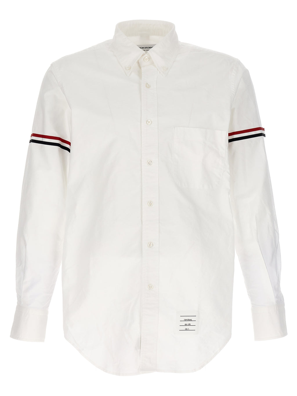 Thom Browne White Cotton Blouse