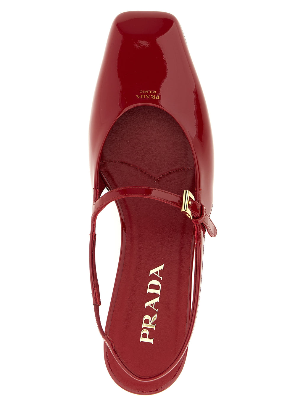 Prada Multicolor Calfskin Ballet Flats