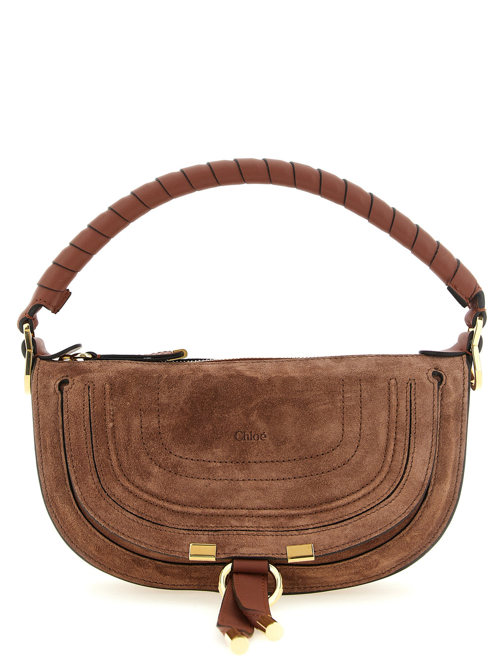 Chloé Brown Calfskin Shoulder Bag