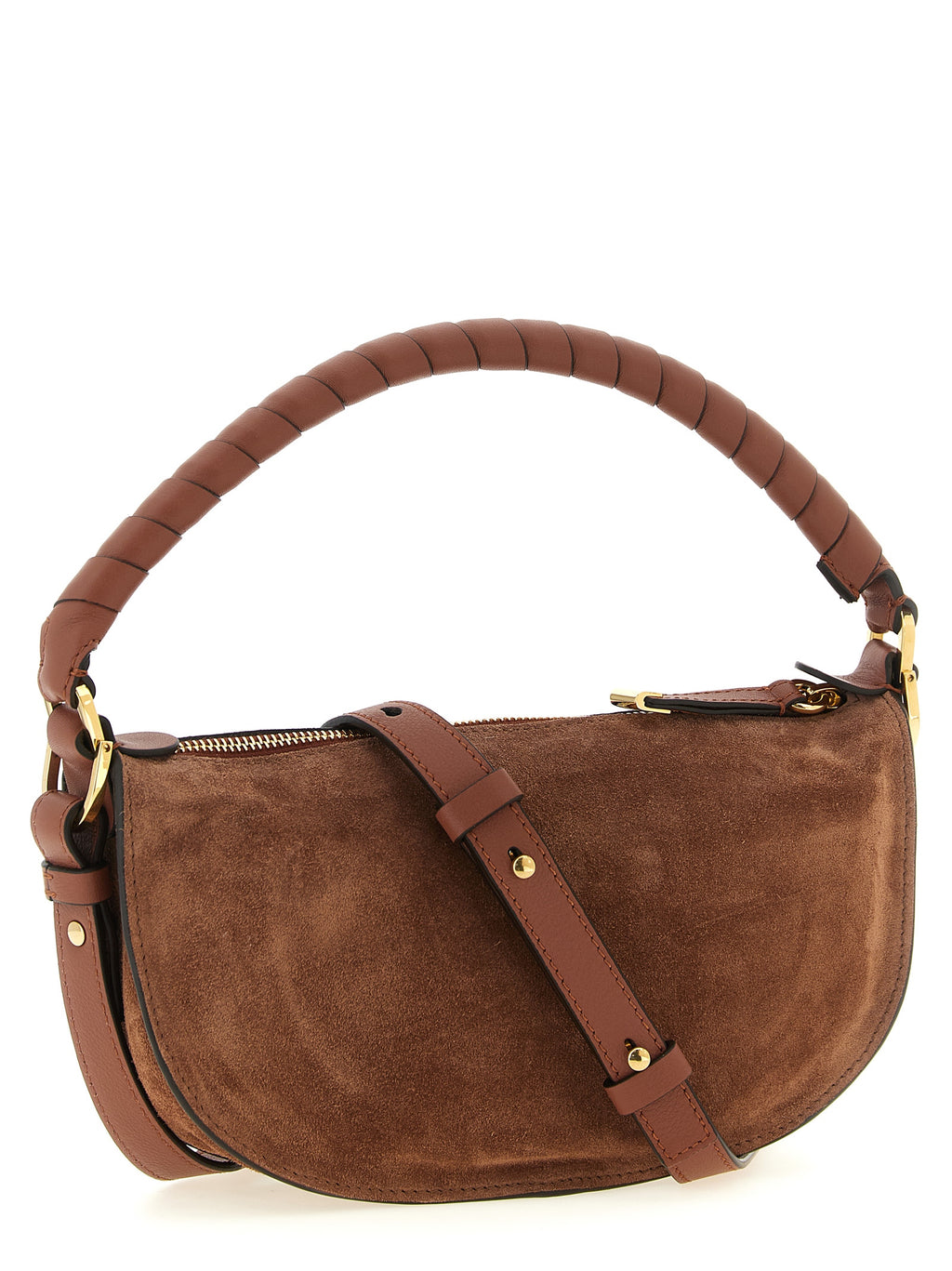 Chloé Brown Calfskin Shoulder Bag