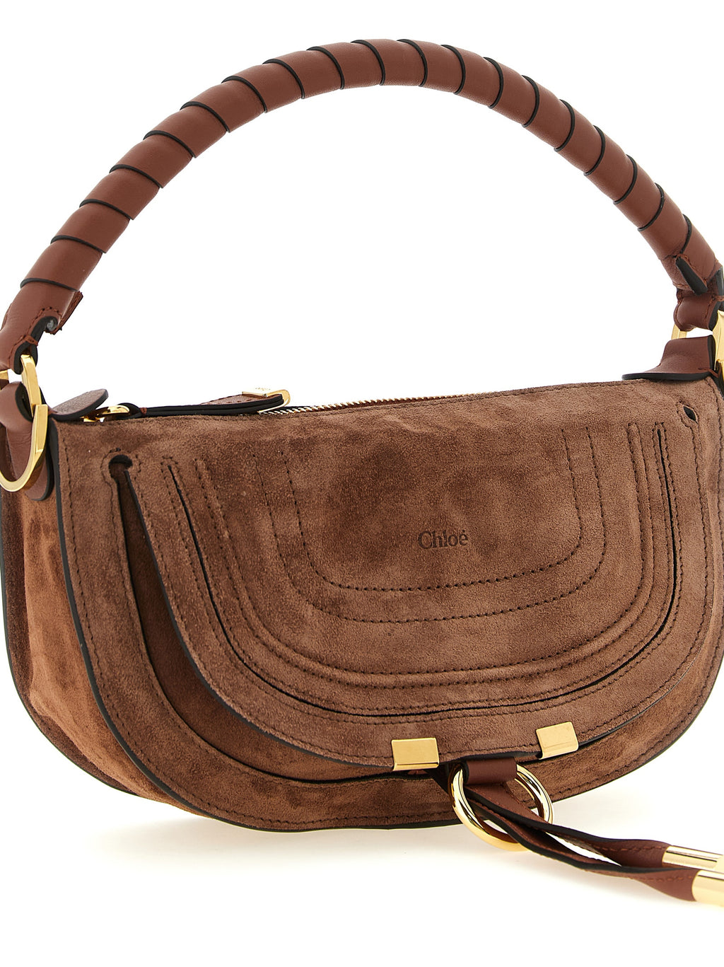Chloé Brown Calfskin Shoulder Bag