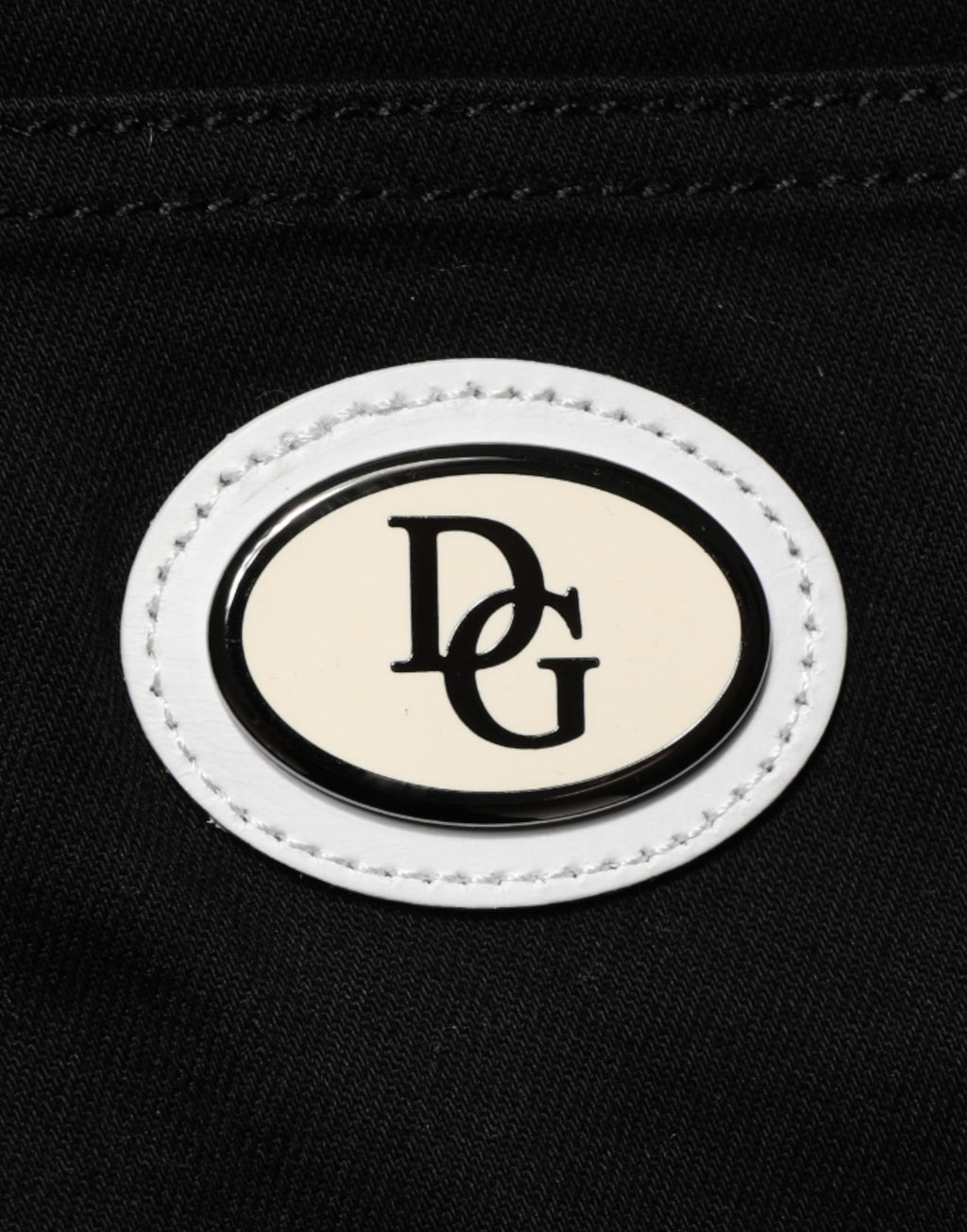 Dolce & Gabbana Black Cotton Stretch Skinny Denim Trouser Jeans