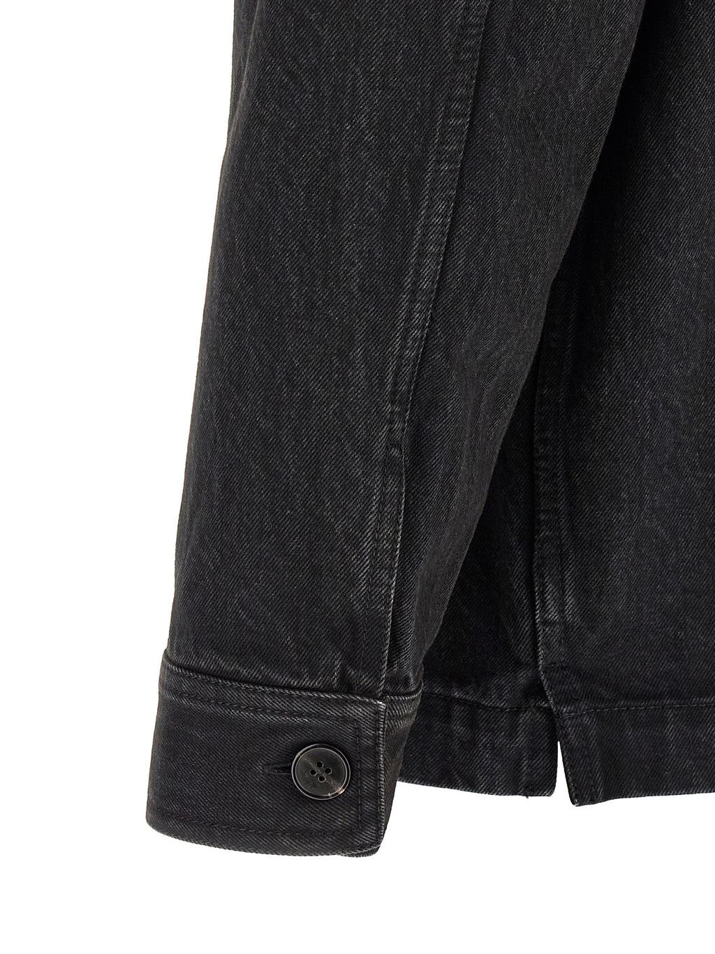 Saint Laurent Black Cotton Blouse