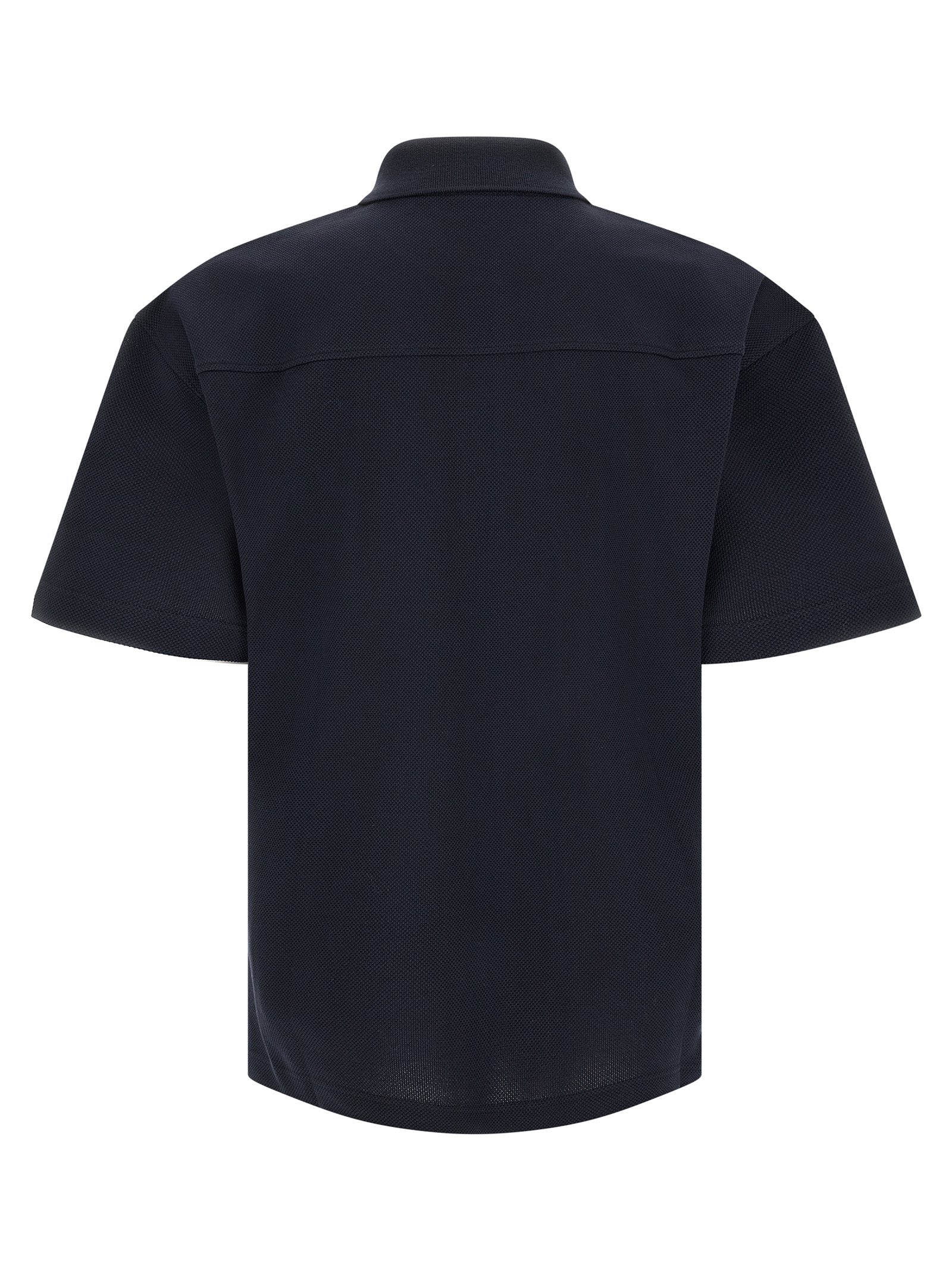 Saint Laurent Blue Cotton Polo Shirt