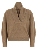 Brunello Cucinelli Beige Cashmere Cardigan