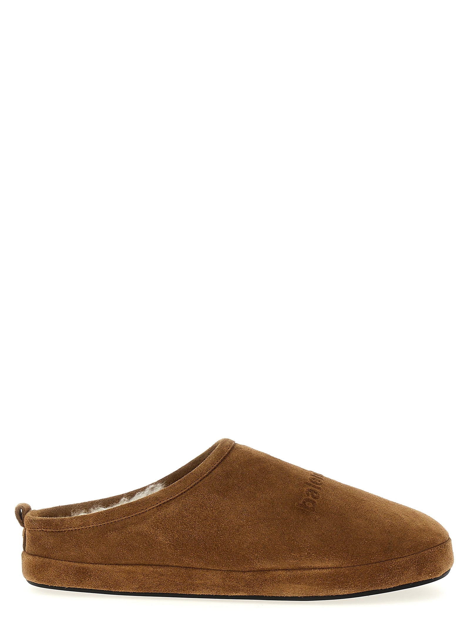 Balenciaga Brown Calfskin Mules