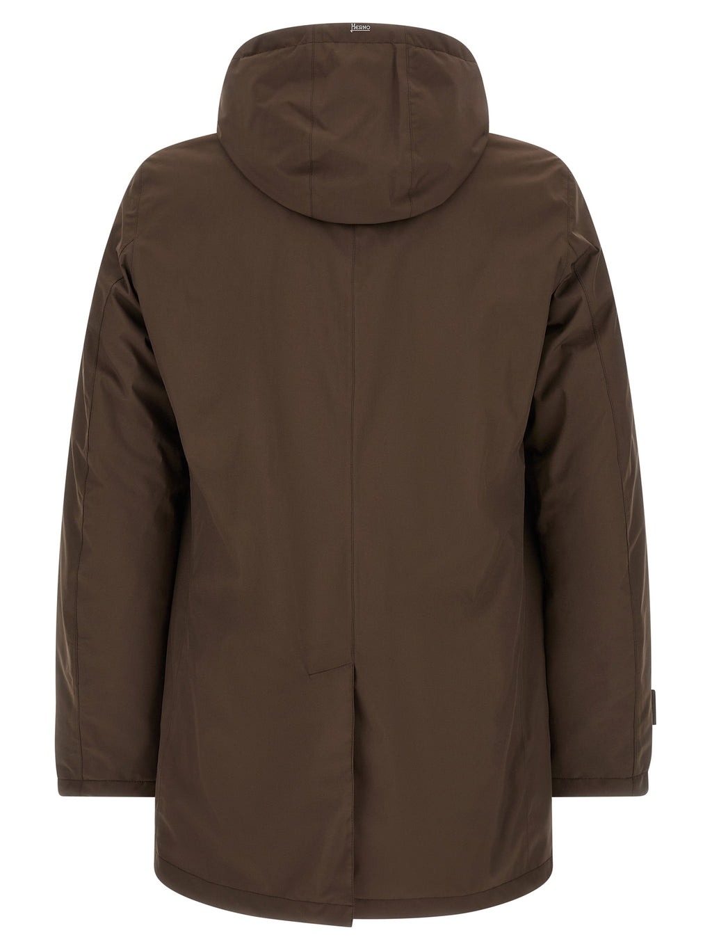 Herno Brown Polyester Parka