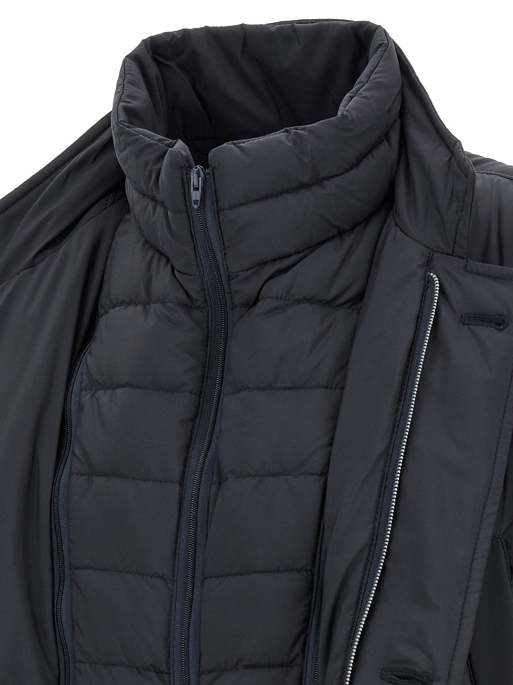 Herno Blue Polyamide Coat