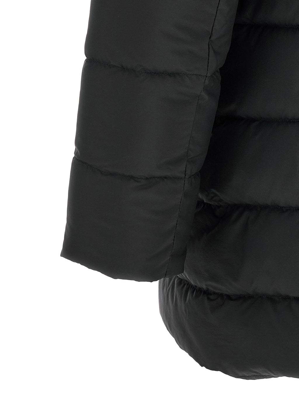Herno Black Polyamide Full-Length Jacket