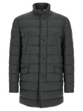 Herno Gray Polyamide Coat