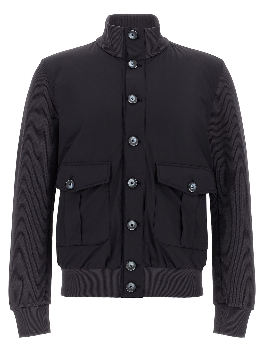 Herno Blue Cotton Jacket