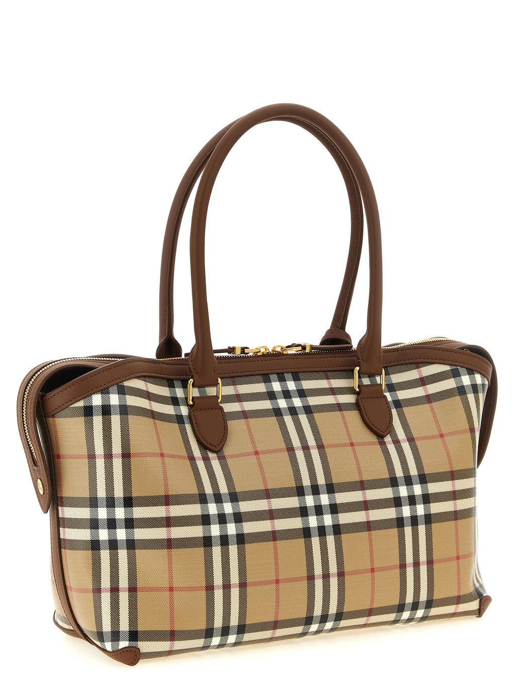 Burberry Beige Cotton Tote Bag