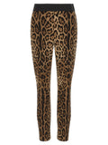 Dolce & Gabbana Brown Viscose Leggings