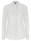 Dolce & Gabbana White Cotton Blouse
