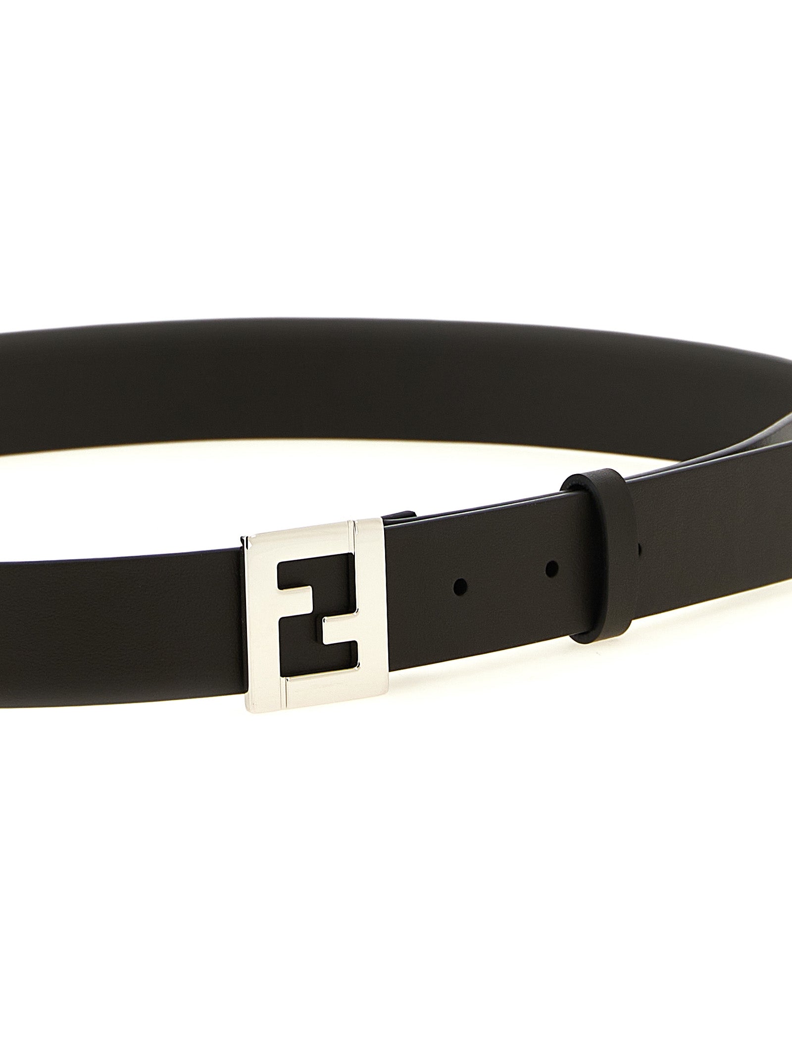 Fendi Brown Calfskin Regular Belt