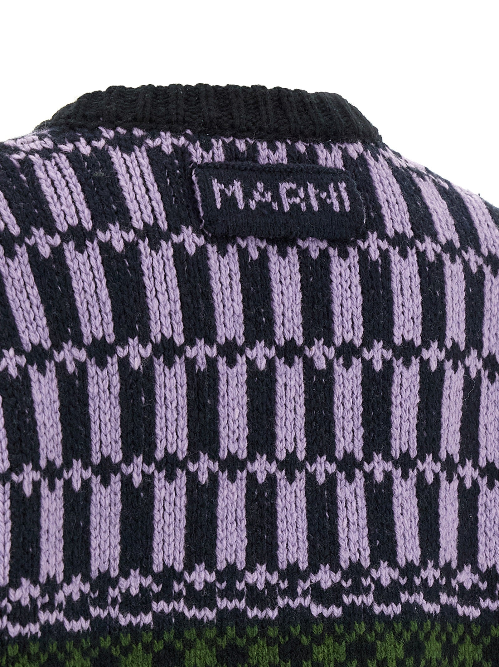 Marni Multicolor Wool Cardigan