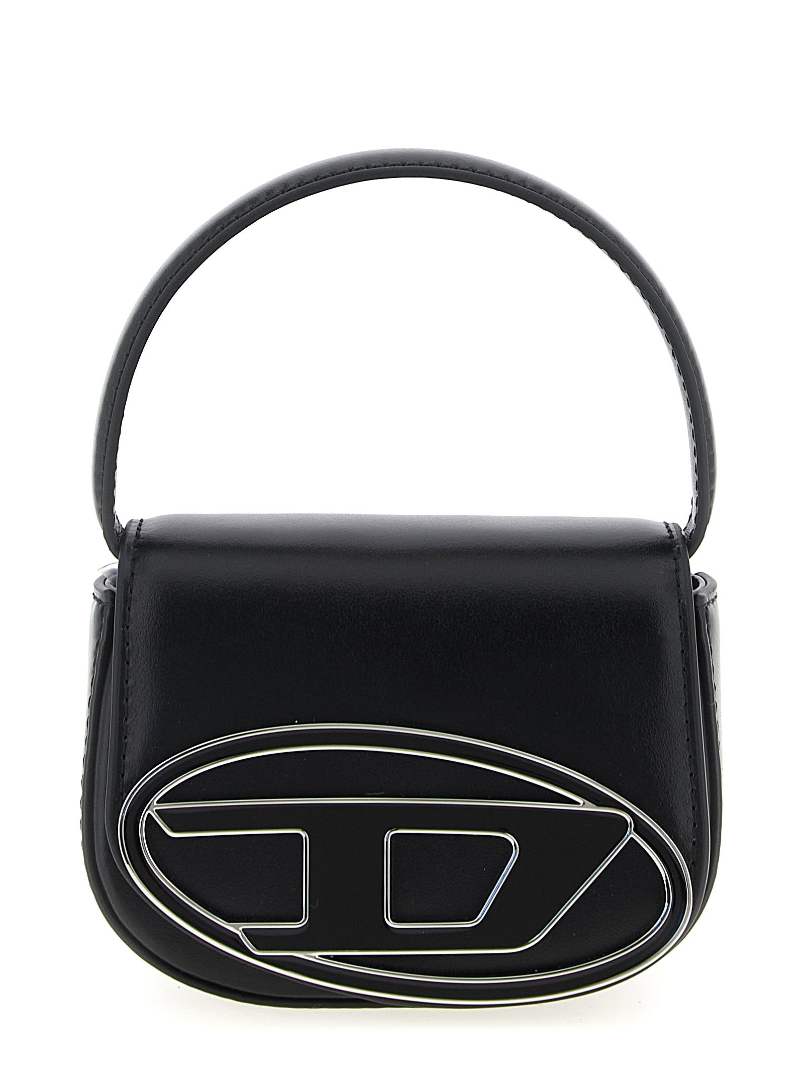 Diesel Black Cowhide Handbag
