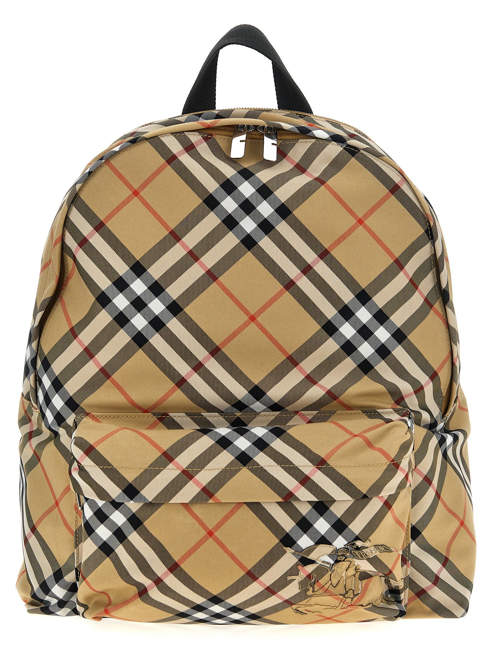 Burberry Beige Polyester Backpack