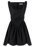 Vivienne Westwood Black Cotton Short Dress
