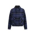 PINKO Blue Wool Oves Aries Shell Jacket