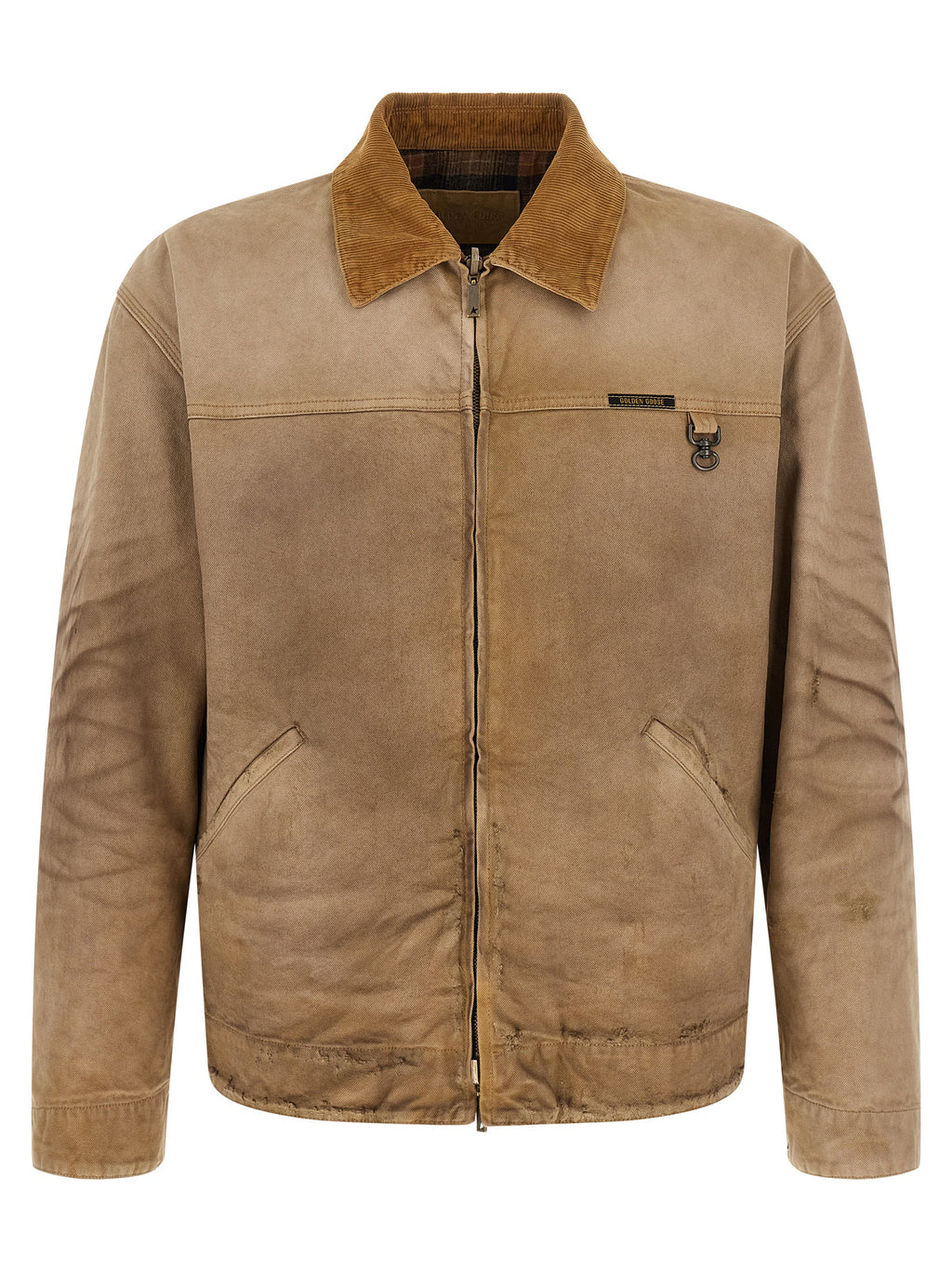 Golden Goose Beige Cotton Shell Jacket