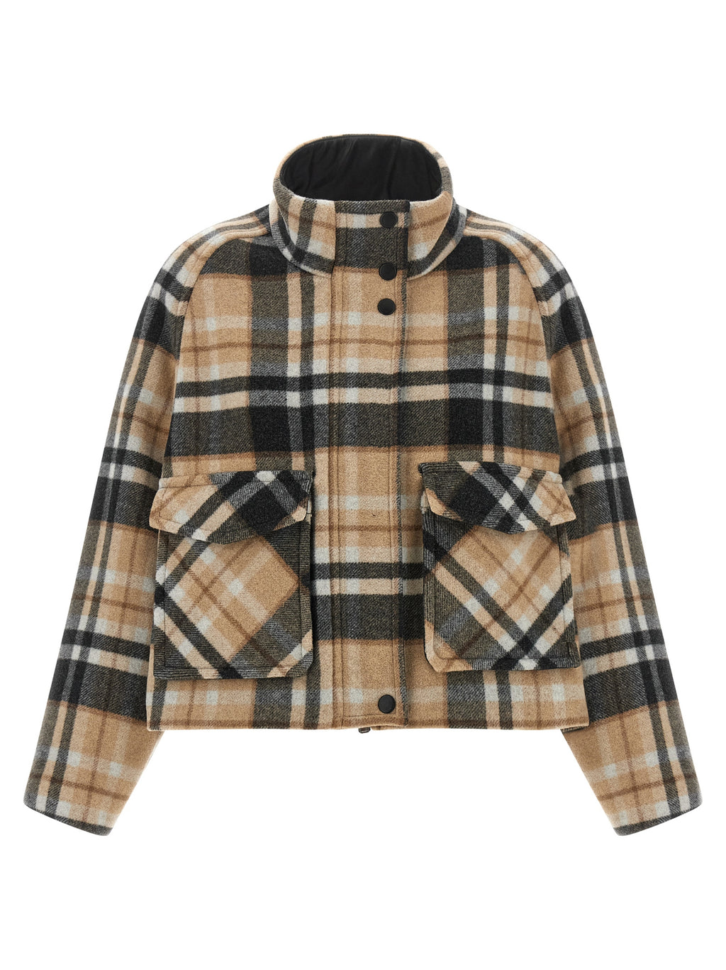 PINKO Multicolor Wool Coat