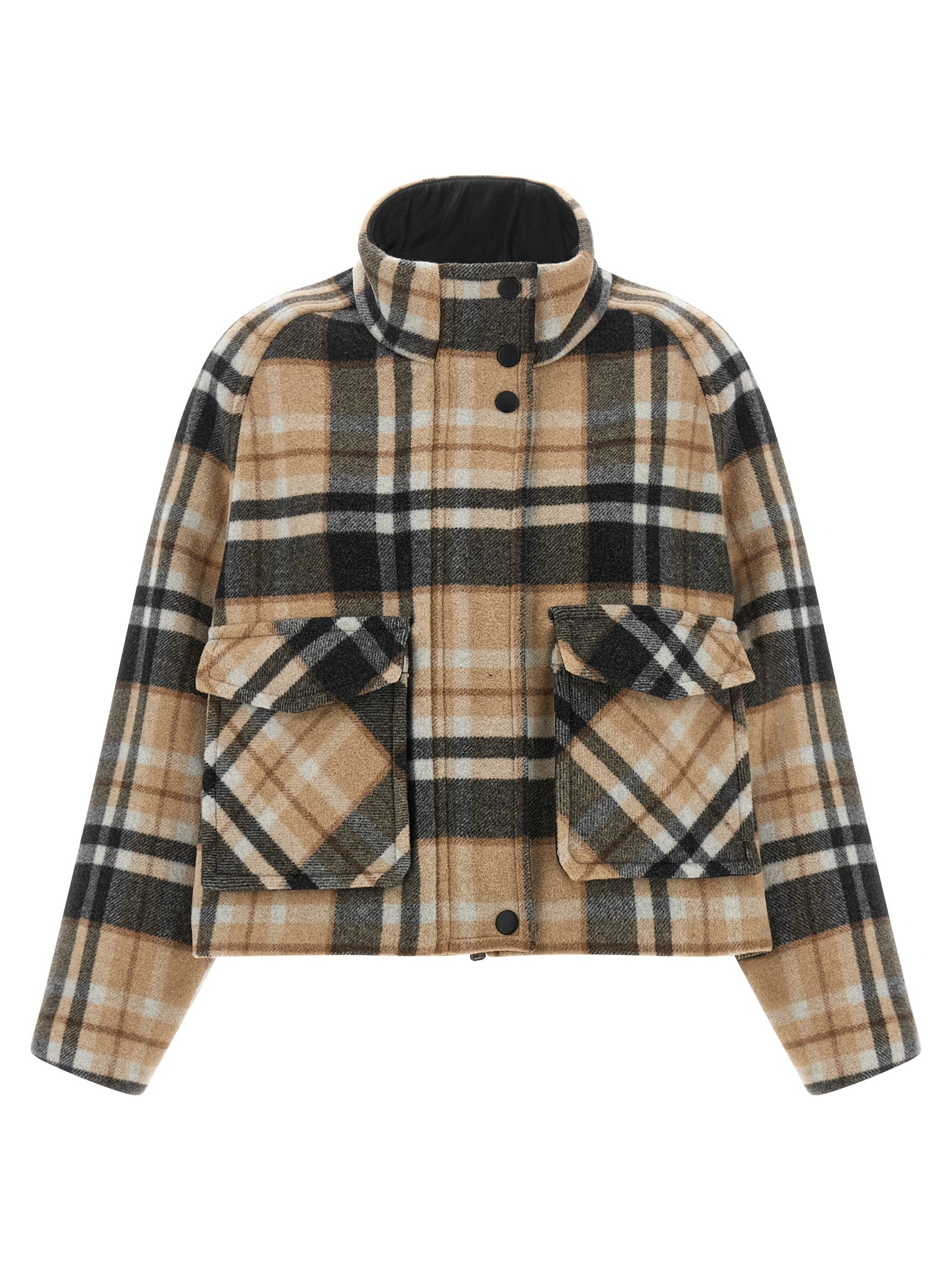 PINKO Multicolor Wool Coat