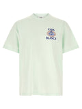 Casablanca Blue Organic Cotton T-Shirt