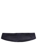 Dolce & Gabbana Dark Blue 100% Silk Belt Waist Cummerbund