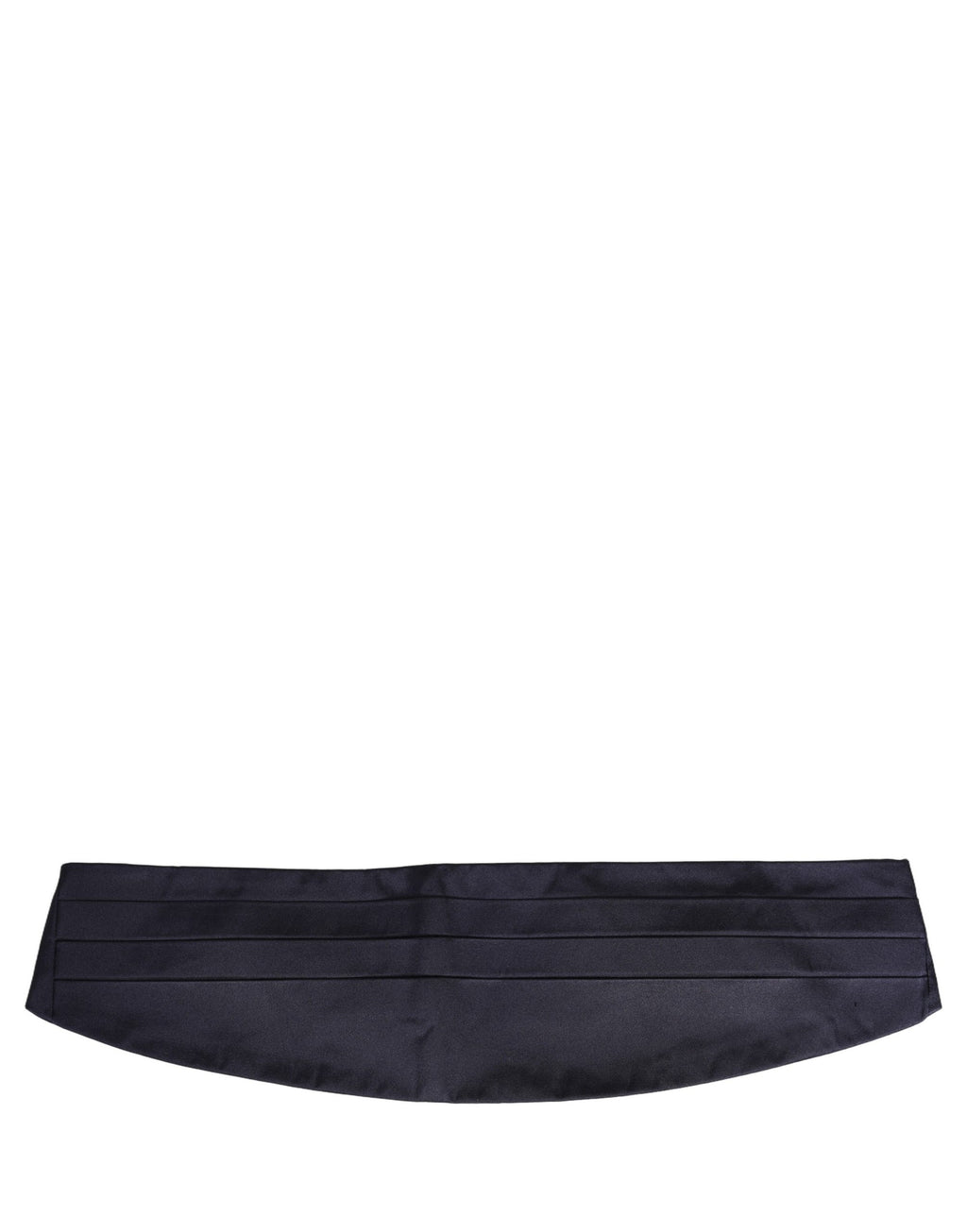 Dolce & Gabbana Dark Blue 100% Silk Belt Waist Cummerbund