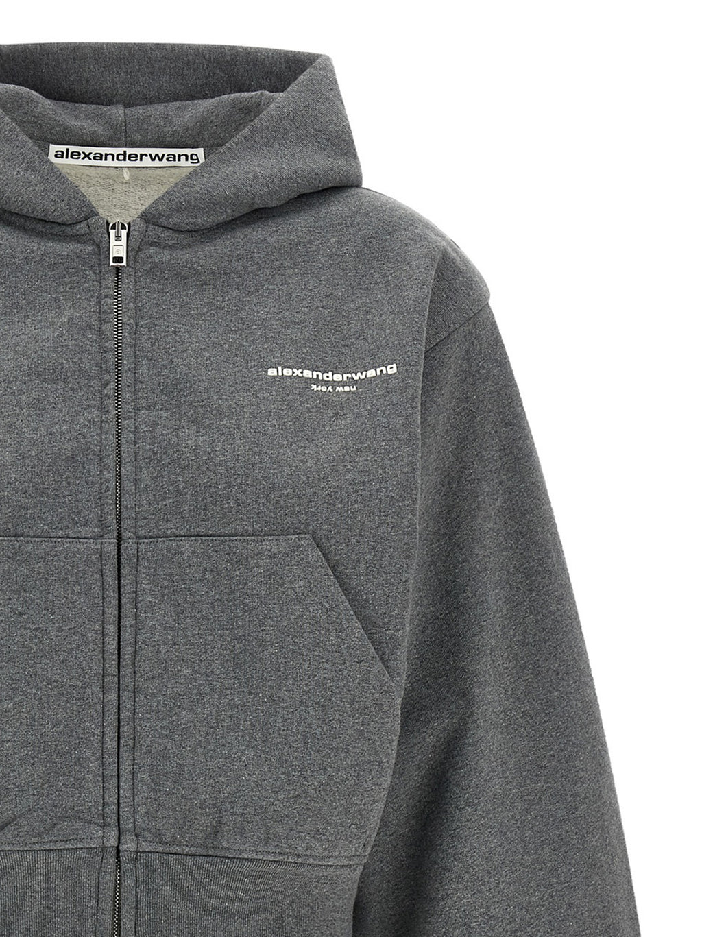 Alexander Wang Gray Cotton Sweatshirt