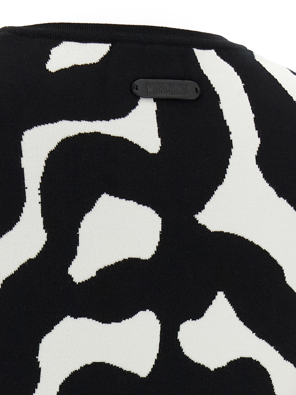 Moschino Black Viscose Cardigan