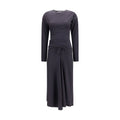 Lemaire Gray Cotton Casual Dress
