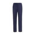 Brunello Cucinelli Blue Wool Oves Aries Dress Pants