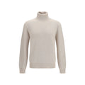 Brioni Beige Cashmere Turtleneck