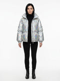 Dolce & Gabbana Silver Polyamide Shell Jacket