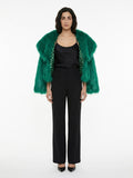 Dolce & Gabbana Green MicroModal Coat
