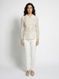 Dolce & Gabbana White Cotton Jacket