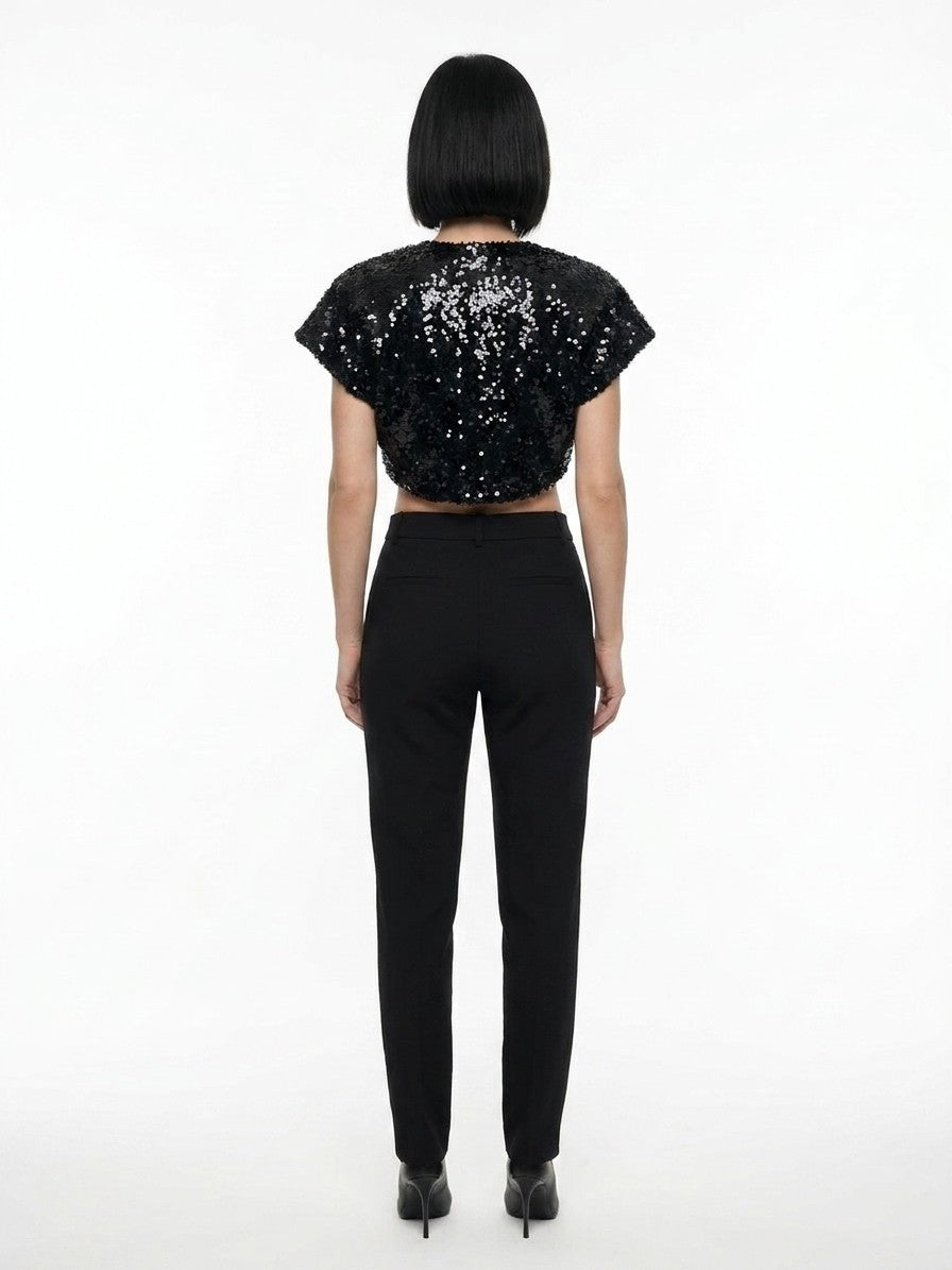 Dolce & Gabbana Black Polyester Jacket