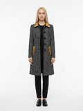 Dolce & Gabbana Gray Elastane Coat