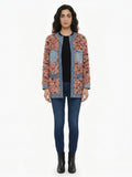 Dolce & Gabbana Multicolor Polyester Denim Jacket