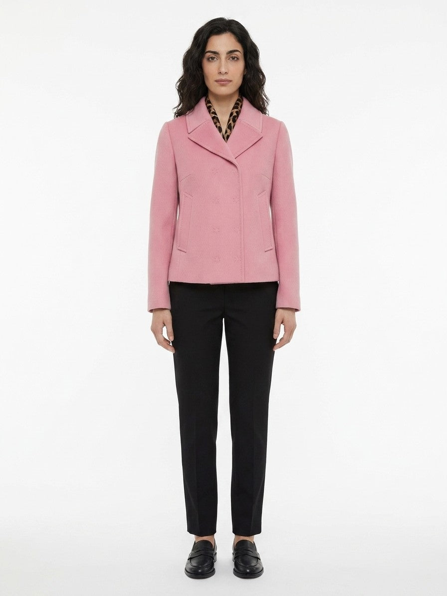 Dolce & Gabbana Pink Marabou Jacket