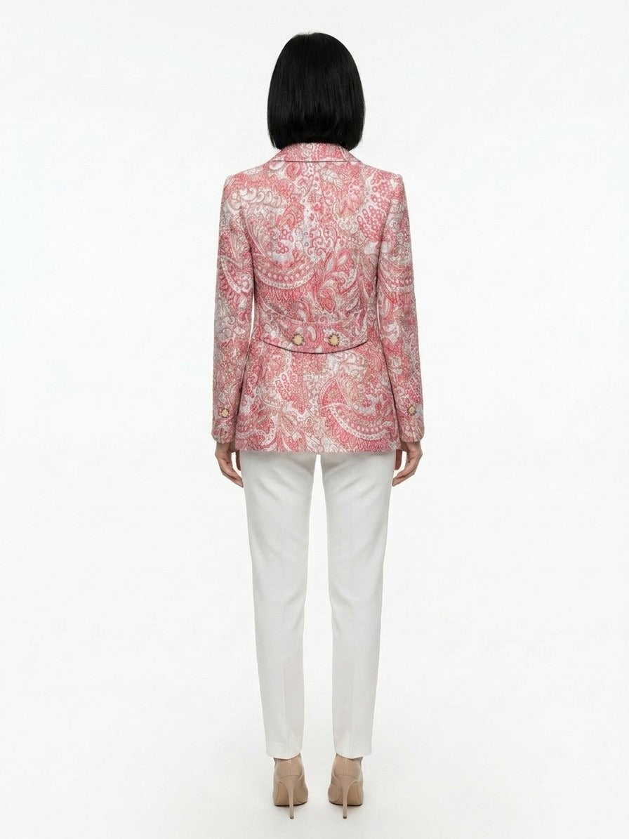 Dolce & Gabbana Multicolor Metallic Fibre Jacket