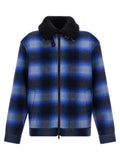 Balenciaga Blue Virgin Wool Bomber